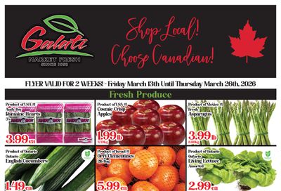 Galati Market Fresh Flyer March 13 to 26
