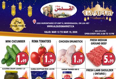 Al-Quds Supermarket Flyer March 13 to 19