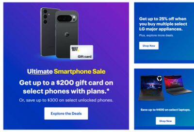Best Buy Canada: Save up to $400 on Select Laptops + Top Deals + More
