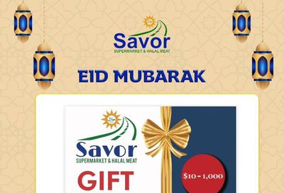 Savor Supermarket Flyer March 14 to 22