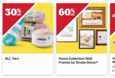 Michael’s Canada: 30% off One Regular Priced Item + up to 50% off Easter + Weekly Deals