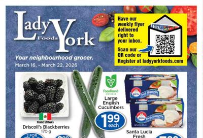 Lady York Foods Flyer March 16 to 22