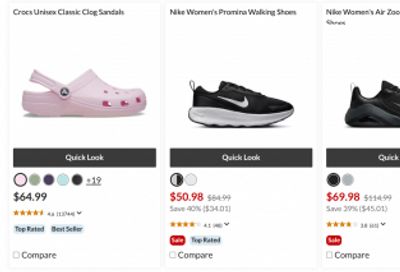 Sport Chek Canada Spring Cyber Sale: Save up to 60% Off Ticket Price + More