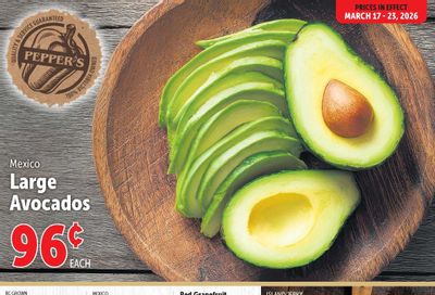 Pepper's Foods Flyer March 17 to 23