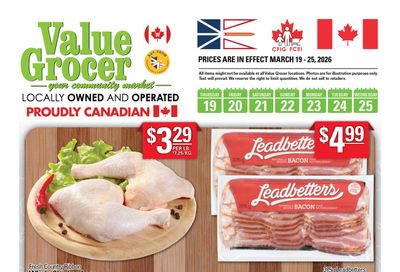 Value Grocer Flyer March 19 to 25