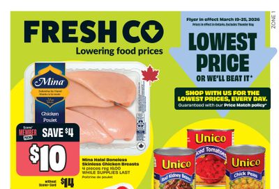 FreshCo (ON) Flyer March 19 to 25