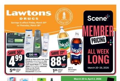 Lawtons Drugs (NS) Flyer March 20 to 26