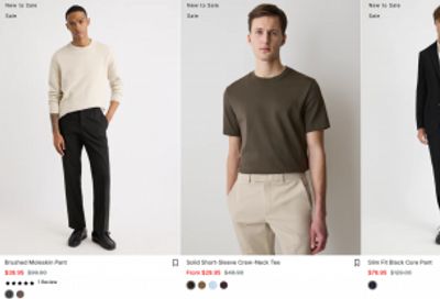 RW&CO. Canada: $100 off Men’s Suits + Sale up to 50% off