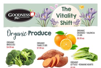 Goodness Me Flyer March 18 to 24