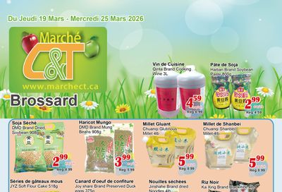 Marche C&T (Brossard) Flyer March 19 to 25