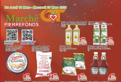 Marche C&T (Pierrefonds) Flyer March 19 to 25