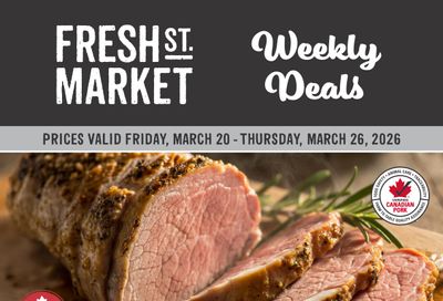 Fresh St. Market Flyer March 20 to 26