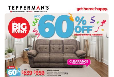 Tepperman's Flyer March 20 to 25