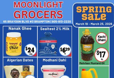 Moonlight Grocers Flyer March 19 to 25