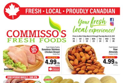 Commisso's Fresh Foods Flyer March 20 to 26