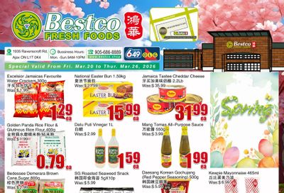 BestCo Food Mart (Ajax) Flyer March 20 to 26