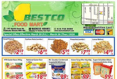 BestCo Food Mart (Etobicoke) Flyer March 20 to 26