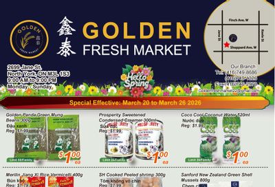 Golden Fresh Market Flyer March 20 to 26