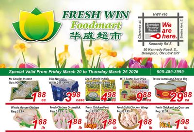 Fresh Win Foodmart Flyer March 20 to 26