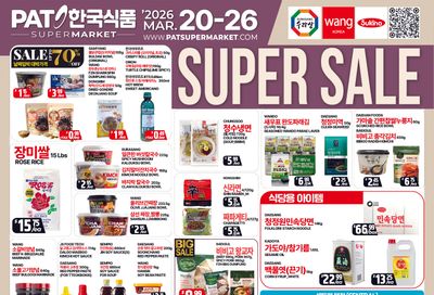 PAT Mart Flyer March 20 to 26
