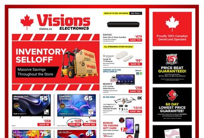 Visions Electronics Flyer March 20 to 26