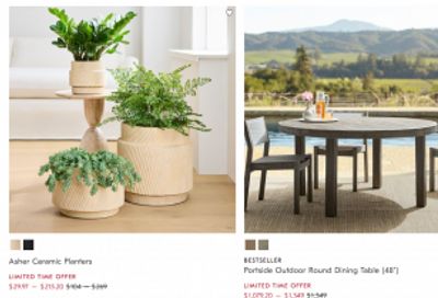 West Elm Canada: Sale and Clearance up to 50% off
