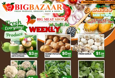 Big Bazaar Canada Flyer March 20 to 25