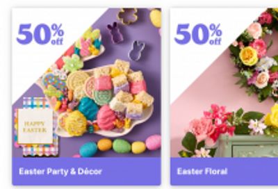 Michaels Canada: 30% off One Regular Priced Items + 50% off Easter + 1000’s of Items up to 60% off