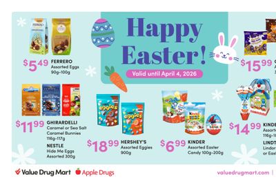 Apple Drugs Flyer March 22 to April 4
