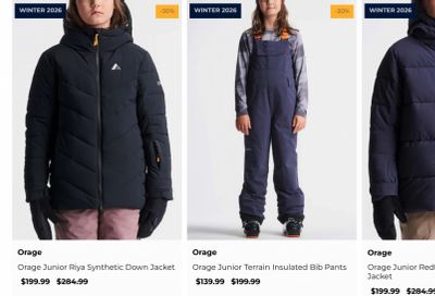 PRFO Winter & Outdoor Gear Canada Sale: Save 60%-70% Off The North Face, New Balance, Scott, Burton & More