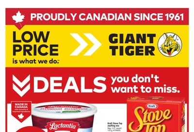 Giant Tiger (ON) Flyer March 25 to 31