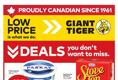 Giant Tiger (West) Flyer March 25 to 31