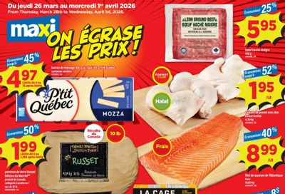 Maxi Flyer March 26 to April 1