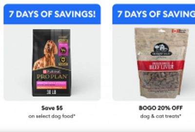 PetSmart Canada: Spring Sale + Get 5,000 Treat Rewards Points When You Spend $50