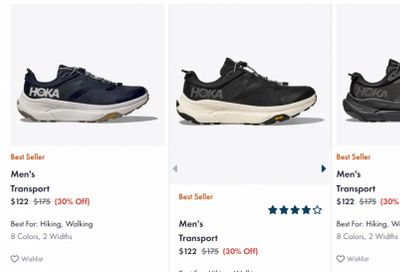 HOKA Canada: Sale up to 40% off