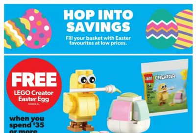 Real Canadian Superstore Ontario: Spend $35 or More on LEGO and get a free LEGO Creator Easter Egg Set + Flyer Deals