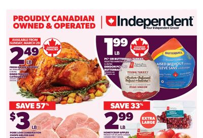 Independent Grocer (Atlantic) Flyer March 26 to April 1