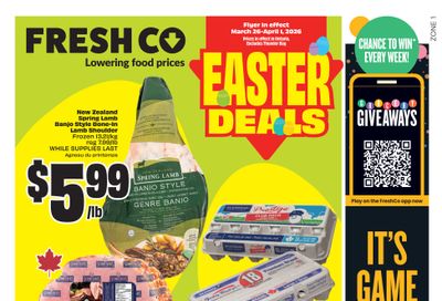 FreshCo (ON) Flyer March 26 to April 1