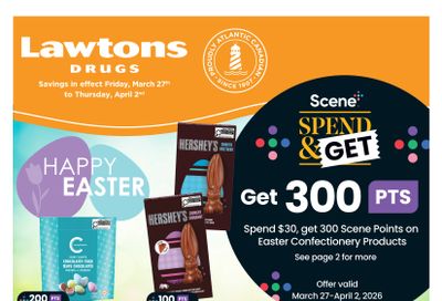 Lawtons Drugs (NS) Flyer March 27 to April 2