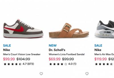 Famous Footwear Canada: Sale + Extra 25% off Kids Clearance