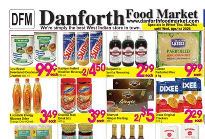 Danforth Food Market Flyer March 26 to April 1