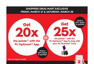 Shoppers Drug Mart (ON) Flyer March 28 to April 2