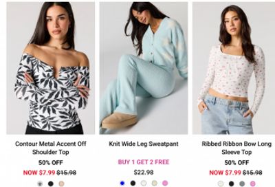Forever 21 & Sirens & Urban Planet Canada: Winter Clearance 50% off + More