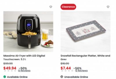 Stokes Canada: Buy One Get One 50% off Dinner Sets + Clearance up to 80% off + More