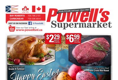 Powell's Supermarket Flyer March 26 to April 1