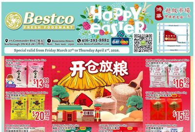 BestCo Food Mart (Scarborough) Flyer March 27 to April 2