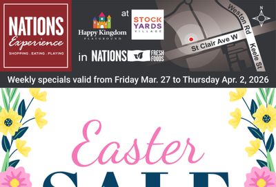 Nations Fresh Foods (Toronto) Flyer March 27 to April 2
