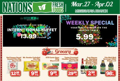 Nations Fresh Foods (Mississauga) Flyer March 27 to April 2