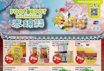 Food Depot Supermarket Flyer March 27 to April 2