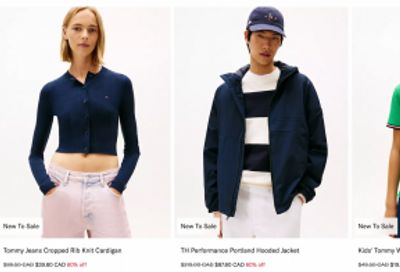 Tommy Hilfiger Canada: Everything on Sale 40, 50, and 60% Off